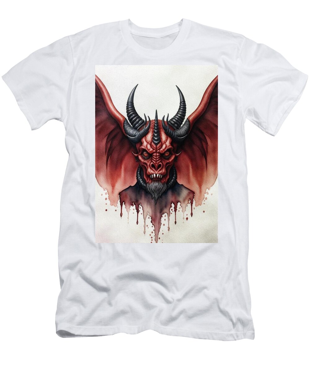 Evil Satan Sarah Kirk T-Shirt