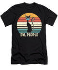 Ew People Funny Cat Social Distancing Vintage Sweet Birdie Studio T-Shirt