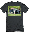 Exclusive American Retro Luxury Blue 1935 Auburn Auburn 851 Supercharged Dual Ratio Phaeton Sedan Vladyslav Shapovalenko T-Shirt