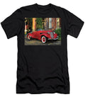 Exclusive American Retro Luxury Red Sexy 1936 Auburn 852 Sc Dual Ratio Supercharged Speedster Vladyslav Shapovalenko T-Shirt