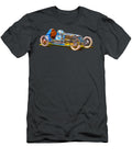 Exclusive French Retro Vintage Sport Car Chevallier 1100 Bol Dor 1931 Cutaway Automotive Art Vladyslav Shapovalenko T-Shirt