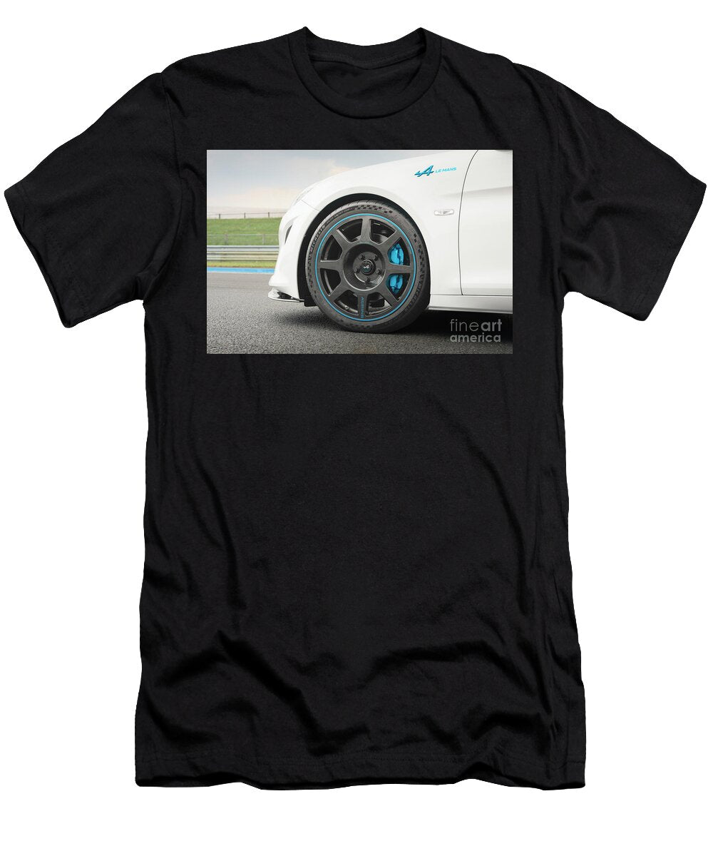 Exclusive French Sport Car Alpine A110r Le Mans Coupe Turbocharged Engine 18 L Renault Tce M5pt Vladyslav Shapovalenko T-Shirt