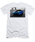 Exclusive French Sport Car Blue Alpine A110 R Coupe Turbocharged Engine 18 L Renault Tce M5pt Vladyslav Shapovalenko T-Shirt