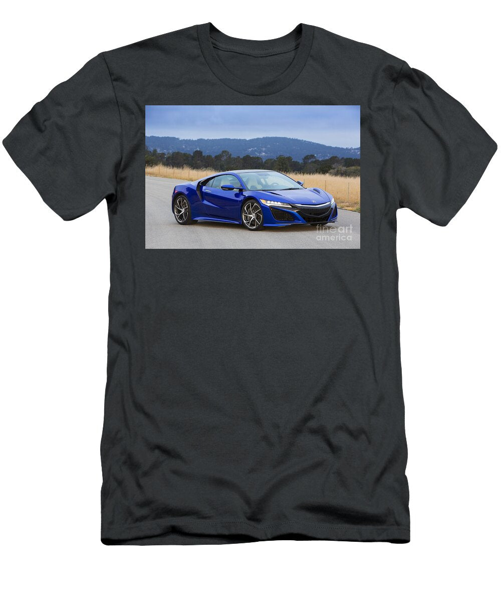 Exclusive Japanese Sports Car Blue Acura Nsx Type S Coupe 35 V6 Twin Turbocharged Vladyslav Shapovalenko T-Shirt