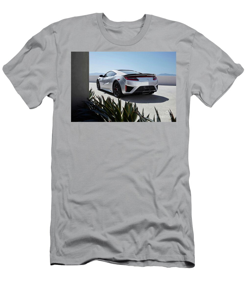 Exclusive Japanese Sports Cars Silver Acura Nsx Type S Coupe 35 V6 Twin Turbocharged Vladyslav Shapovalenko T-Shirt