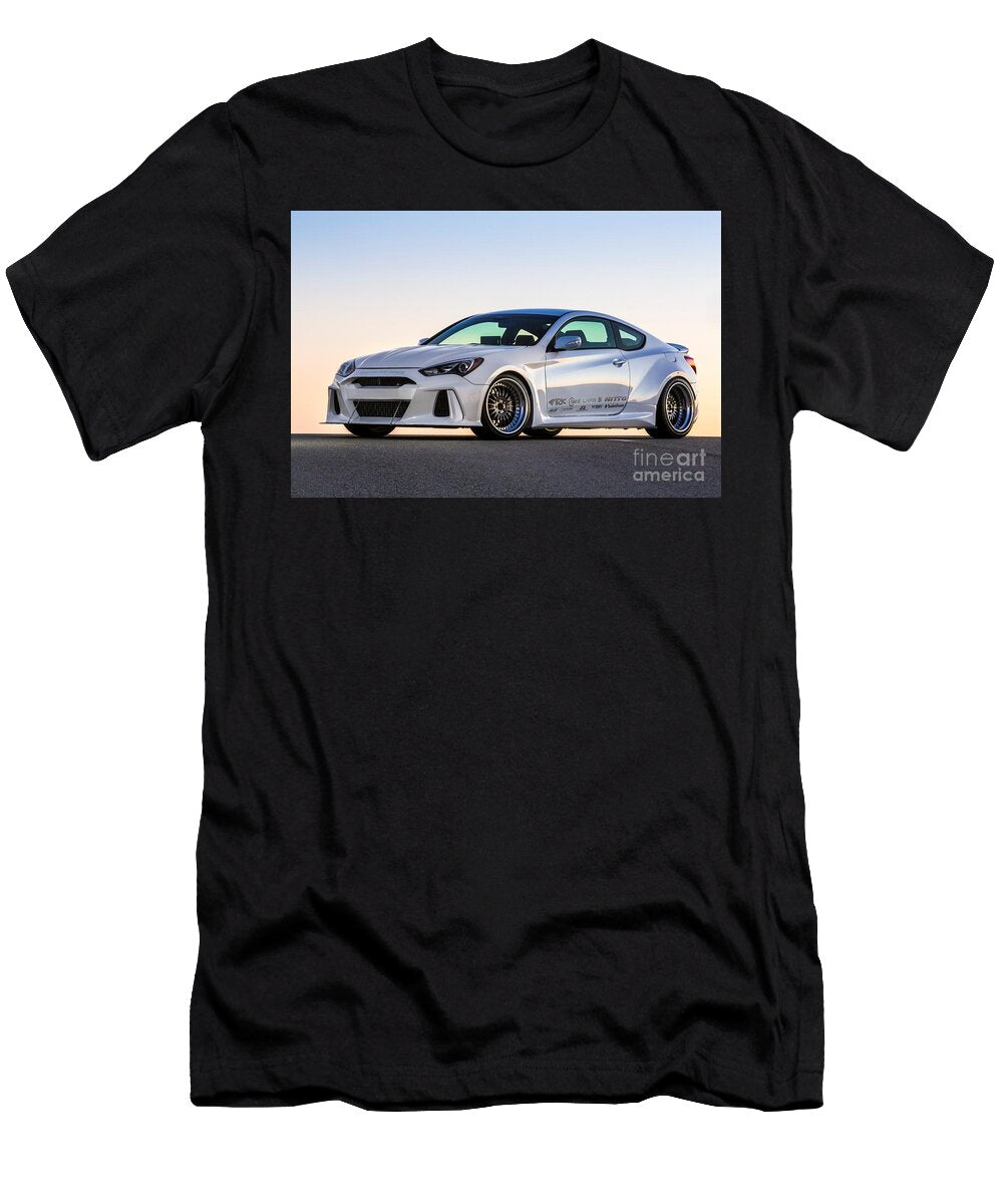 Exclusive Modified White Ark Performance Hyundai Genesis Coupe Supercharged 38l V6 Vladyslav Shapovalenko T-Shirt