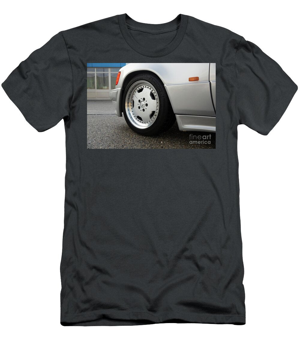 Exclusive Oldschool Modified Silver 1991 Mercedes Amg 300 Ce 24 34 C124 Vladyslav Shapovalenko T-Shirt