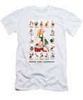 Exclusive Poster Collage Featuring 16 Memorable 1950s Ridgid Tool Calendars By Artist George Petty Retrographs T-Shirt