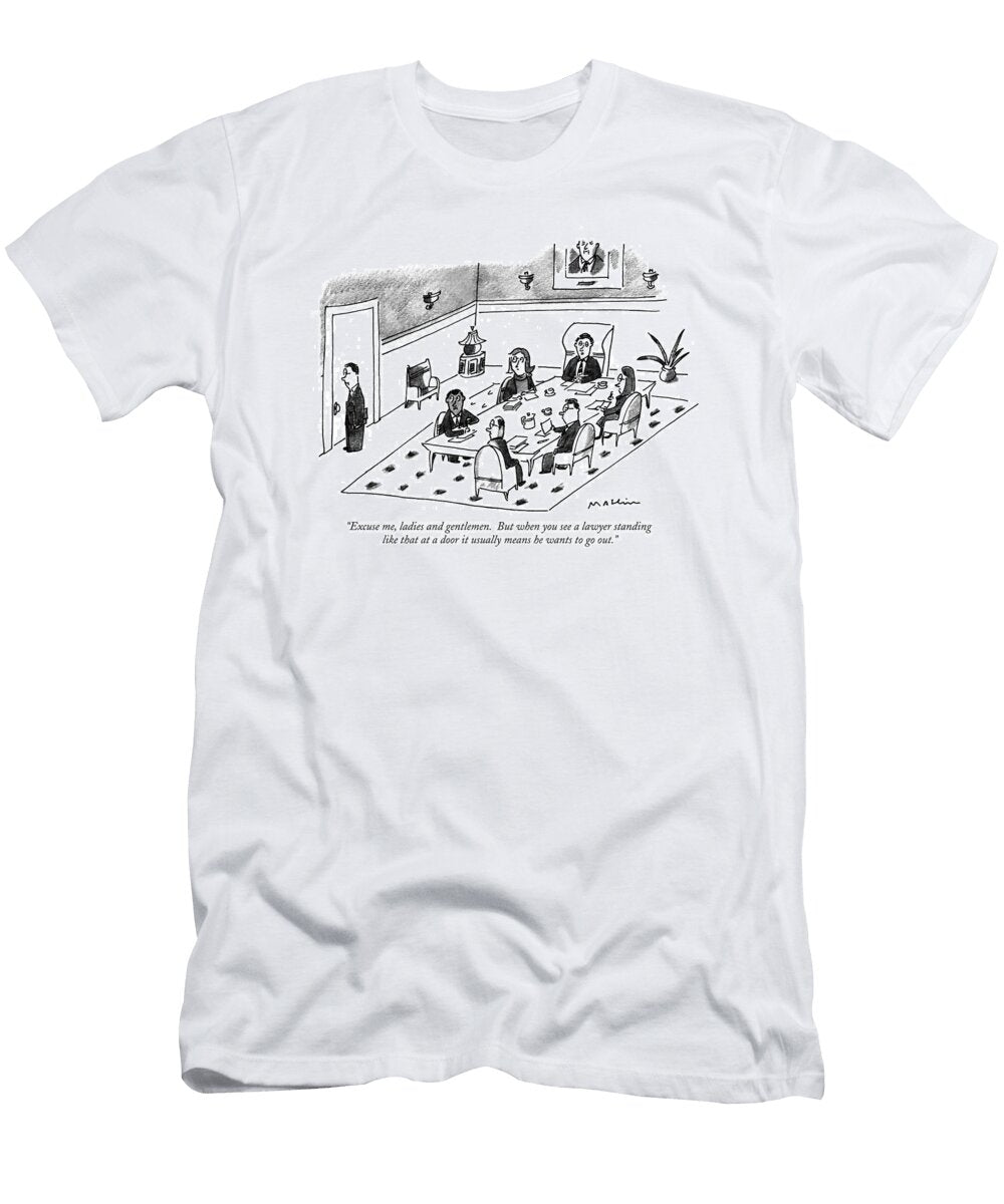 Excuse Me Ladies and Gentlemen But When Michael Masli T-Shirt