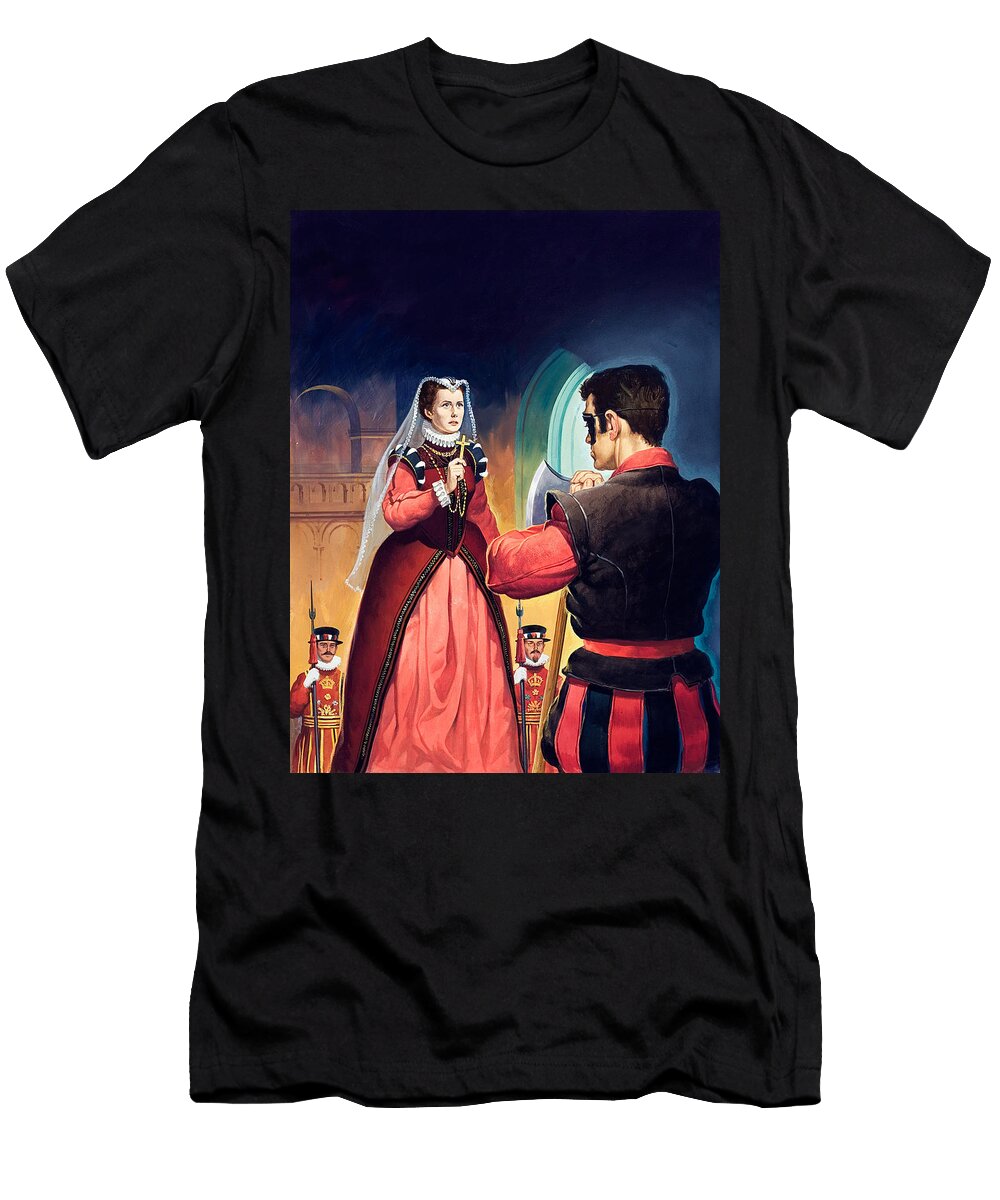 Execution of Mary Queen of Scots English School T-Shirt