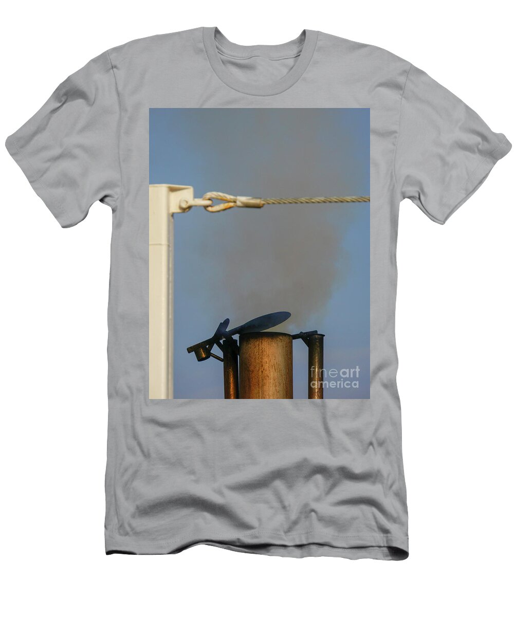 Exhaust Pipe Emitting Smoke and Fumes J3 Vladi Alon T-Shirt