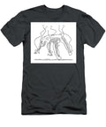 Exhausted Human Figure String Puppet Drawing Frank Ramspott T-Shirt
