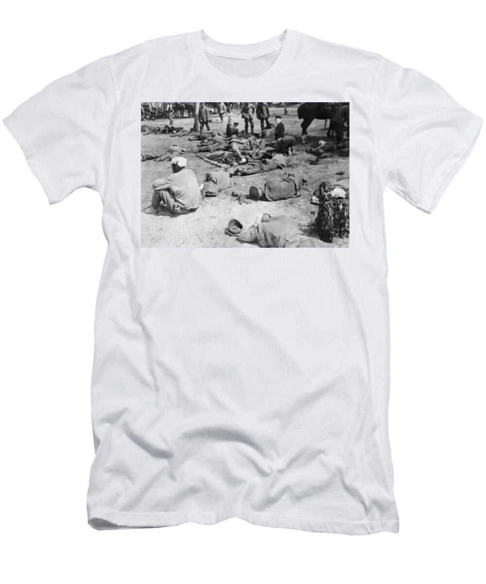 Exhausted Russian Soldiers Underwood Archives T-Shirt