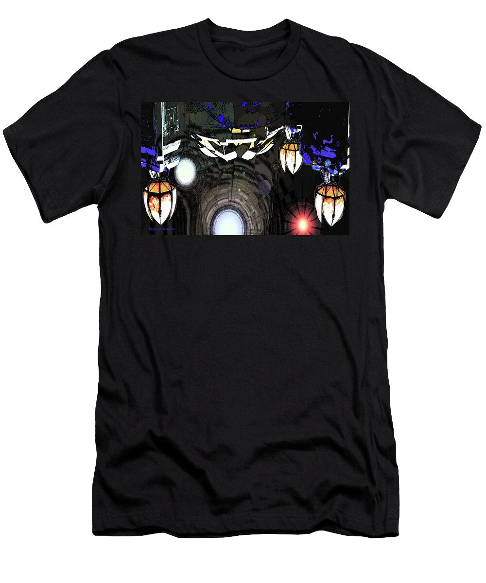 Exiting the Mother Ship Digiart Diaries By Vicky Browning T-Shirt