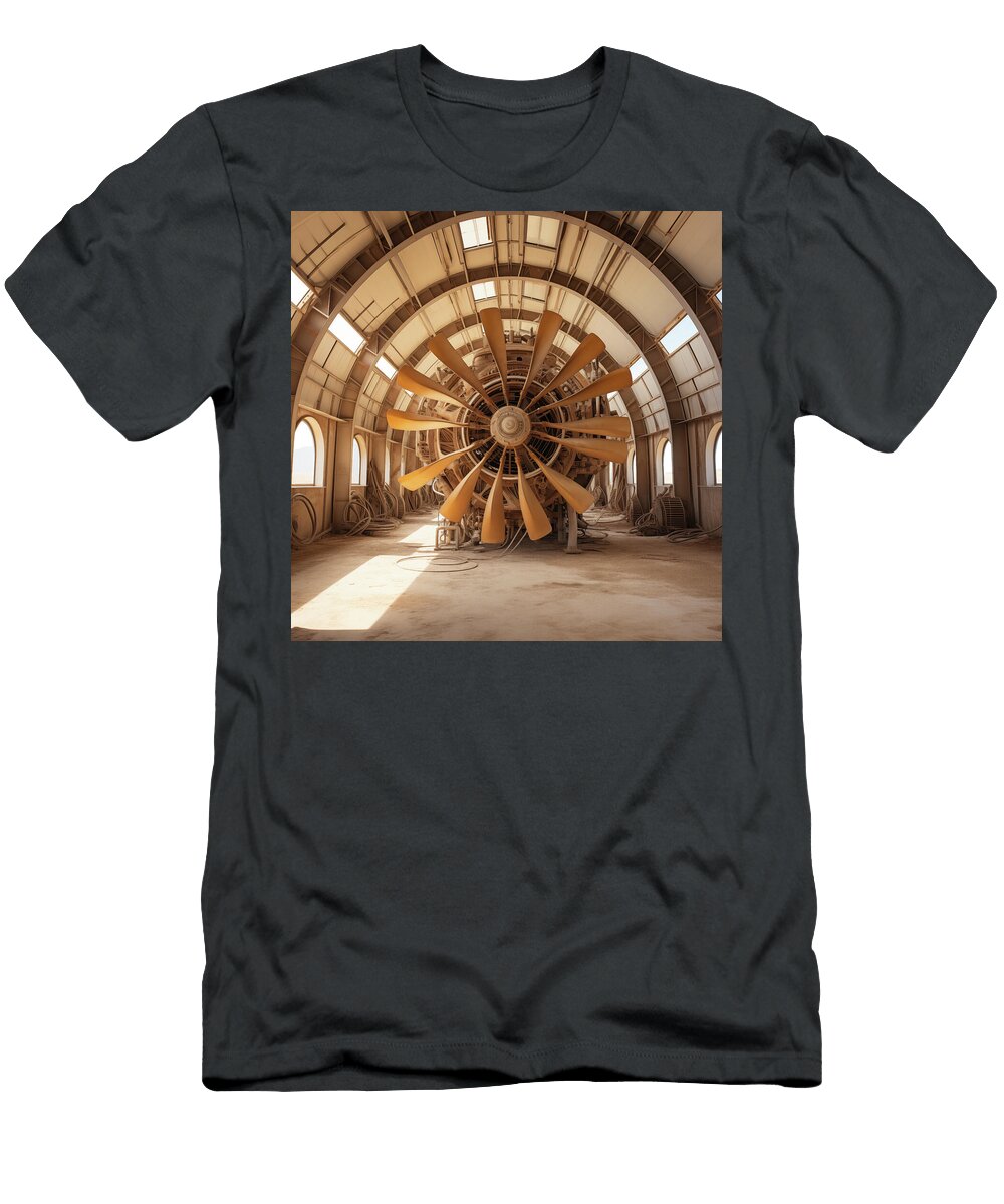 Experimental Airplane Jet Engine Artwork 173 Yo Pedro T-Shirt
