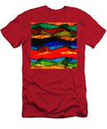 Expressionist Bright Colored Triangle Chevrons Elaine Plesser T-Shirt