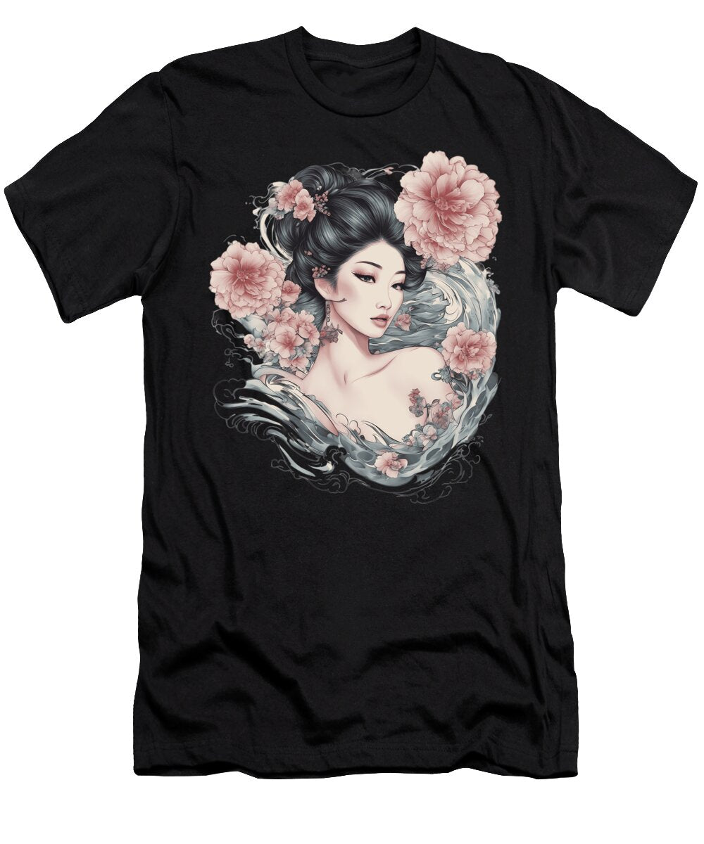 Exquisite Anime Girl Nft T-Shirt