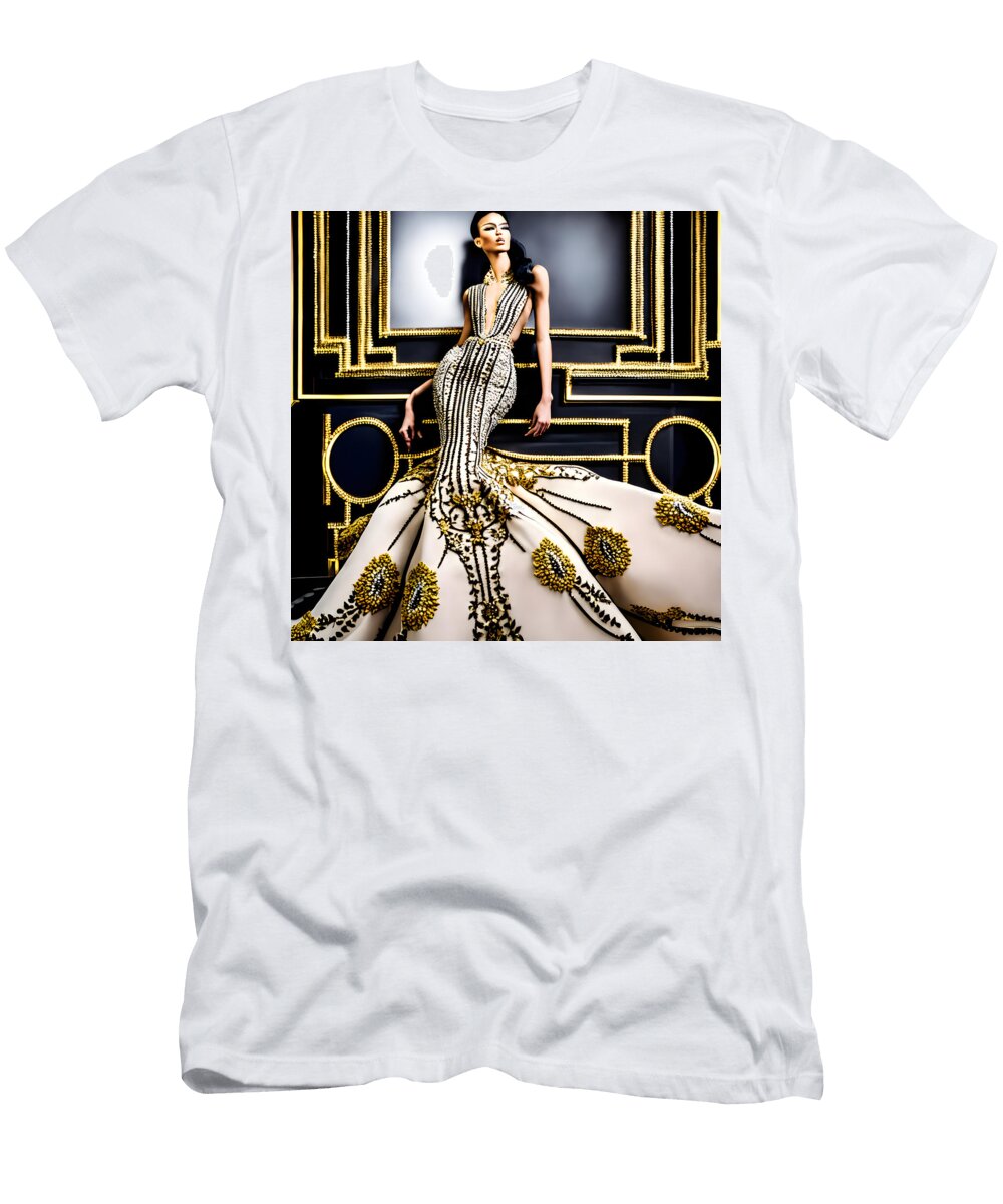 Exquisite Opulence Evan Brown T-Shirt