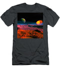 Extrasolar Planets Synthwave Volcano Localhost Ai T-Shirt