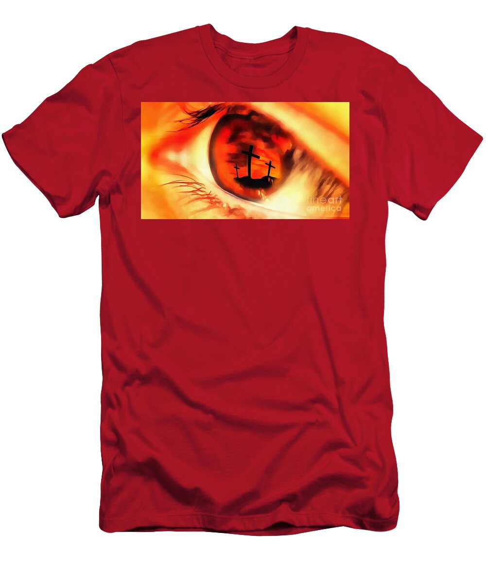 Eye Interior Design in Thick Paint Catherine Lott T-Shirt
