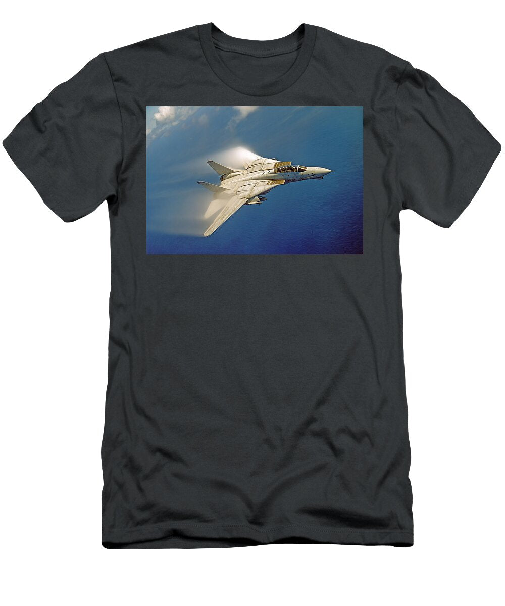 F 14 Full Sweep Dash Start Aviation T-Shirt