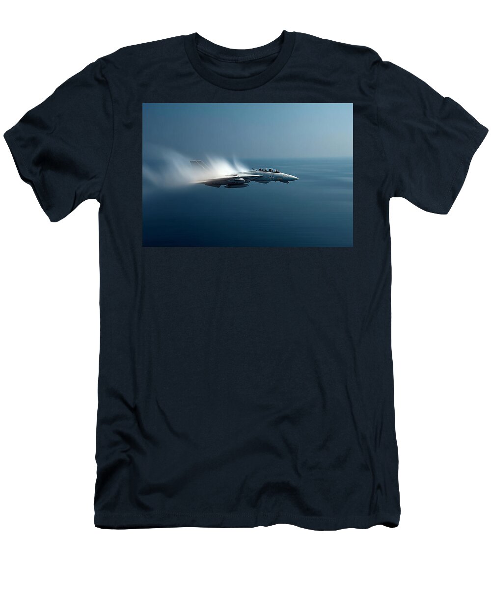 F 14 Speedwake Climb Start Aviation T-Shirt