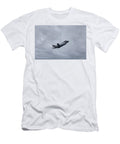 F 35 with Wing Vapors Wes and Dotty Weber T-Shirt