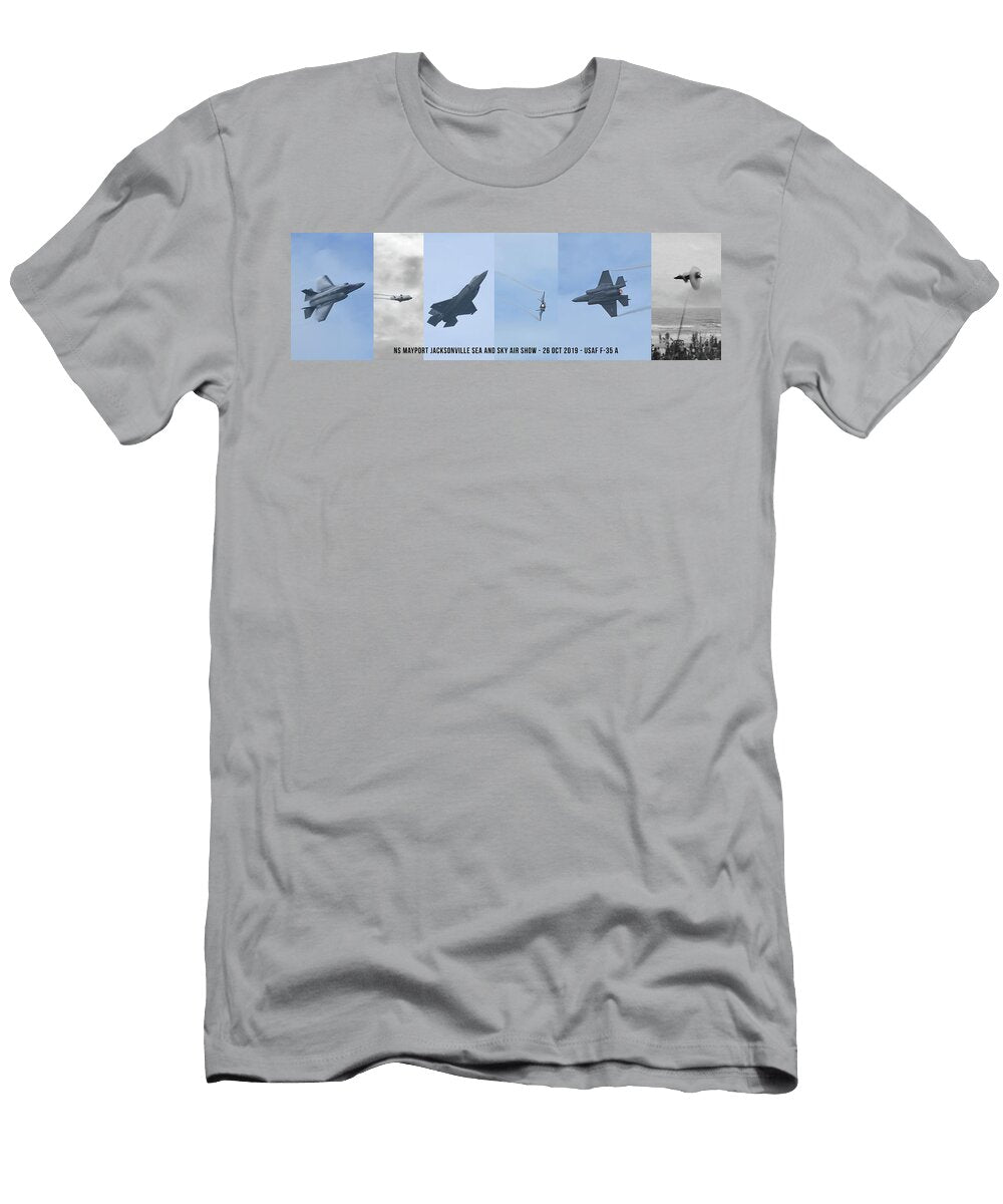 F 35a Collage Stephanie Leavens T-Shirt