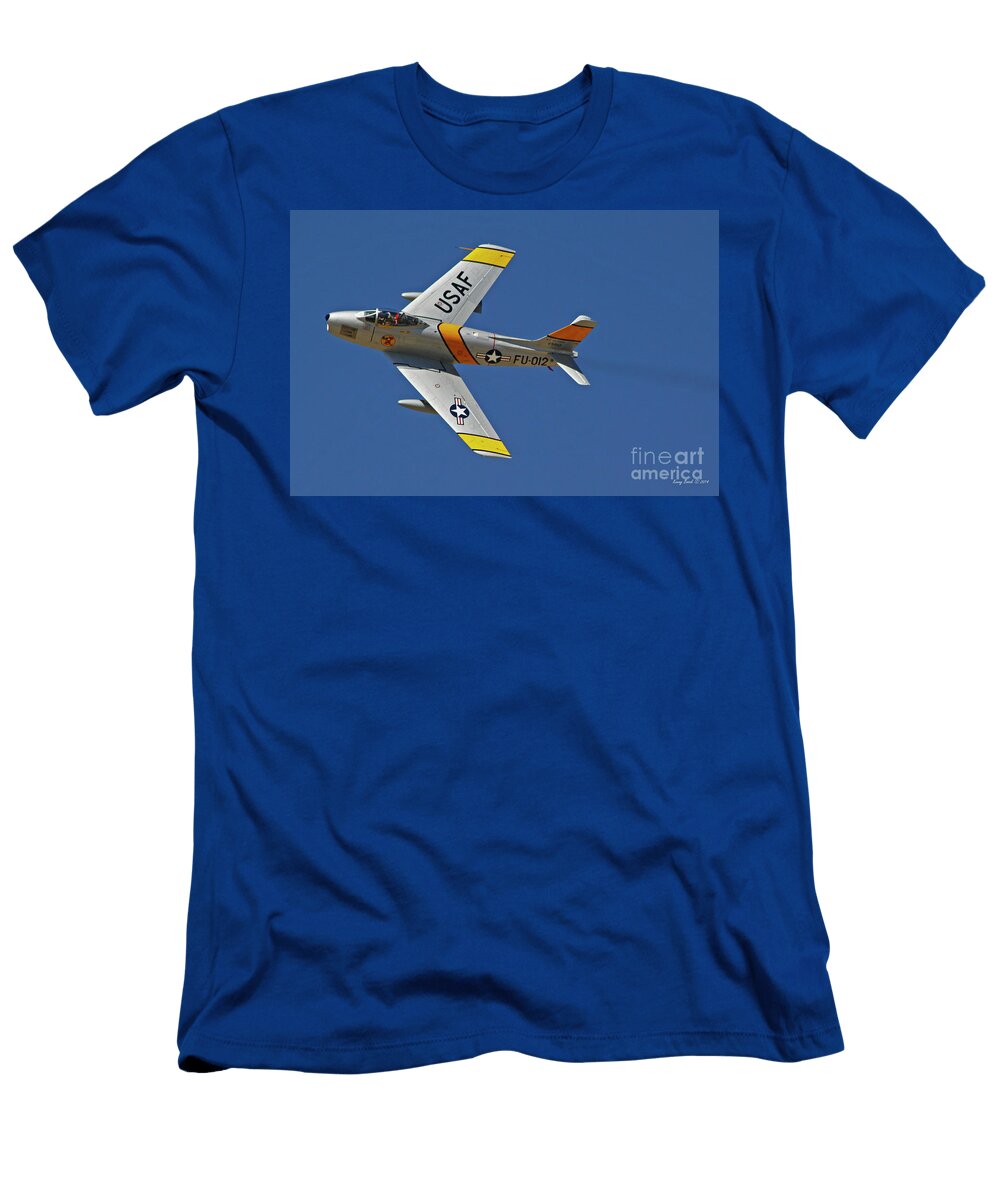 F 86 Sabre Jet Kenny Bosak T-Shirt