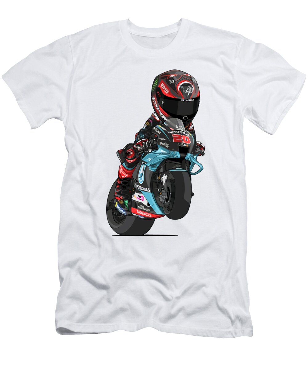 Fabio Quartararo El Diablo Asep Sendowo T-Shirt
