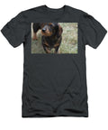 Face of a Wire Haired Dachshund Dog Dejavu Designs T-Shirt