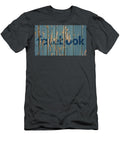 Facebook Vintage Logo on Old Wall Design Turnpike T-Shirt