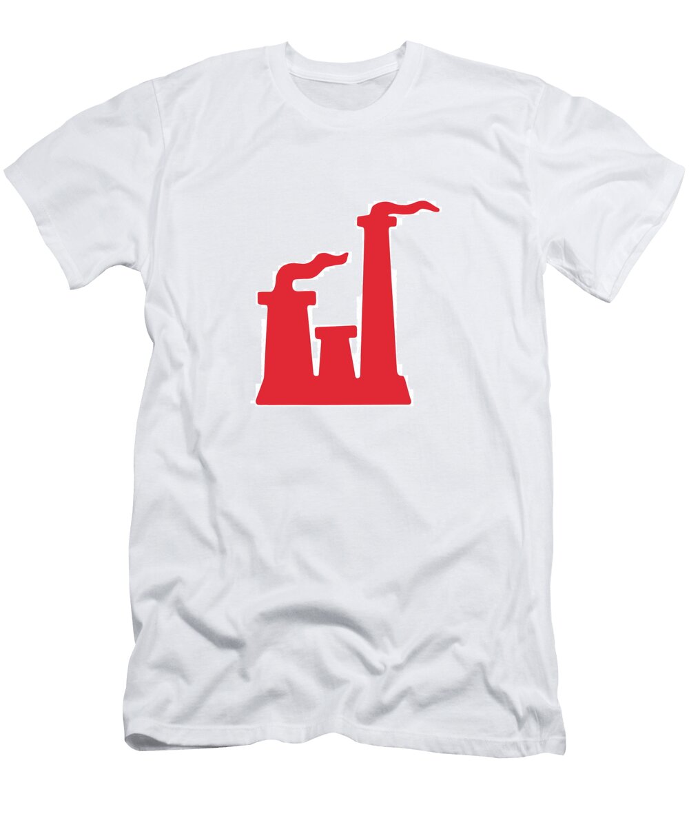 Factory Chimneys Csa Images T-Shirt