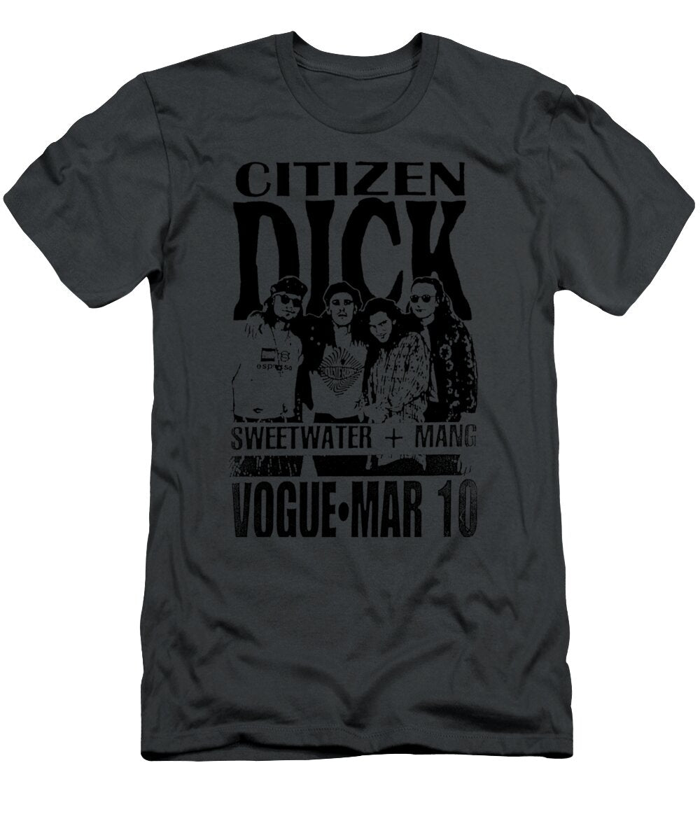 Faded Citizen Dick Concert Flyer Zarina Schwefel T-Shirt