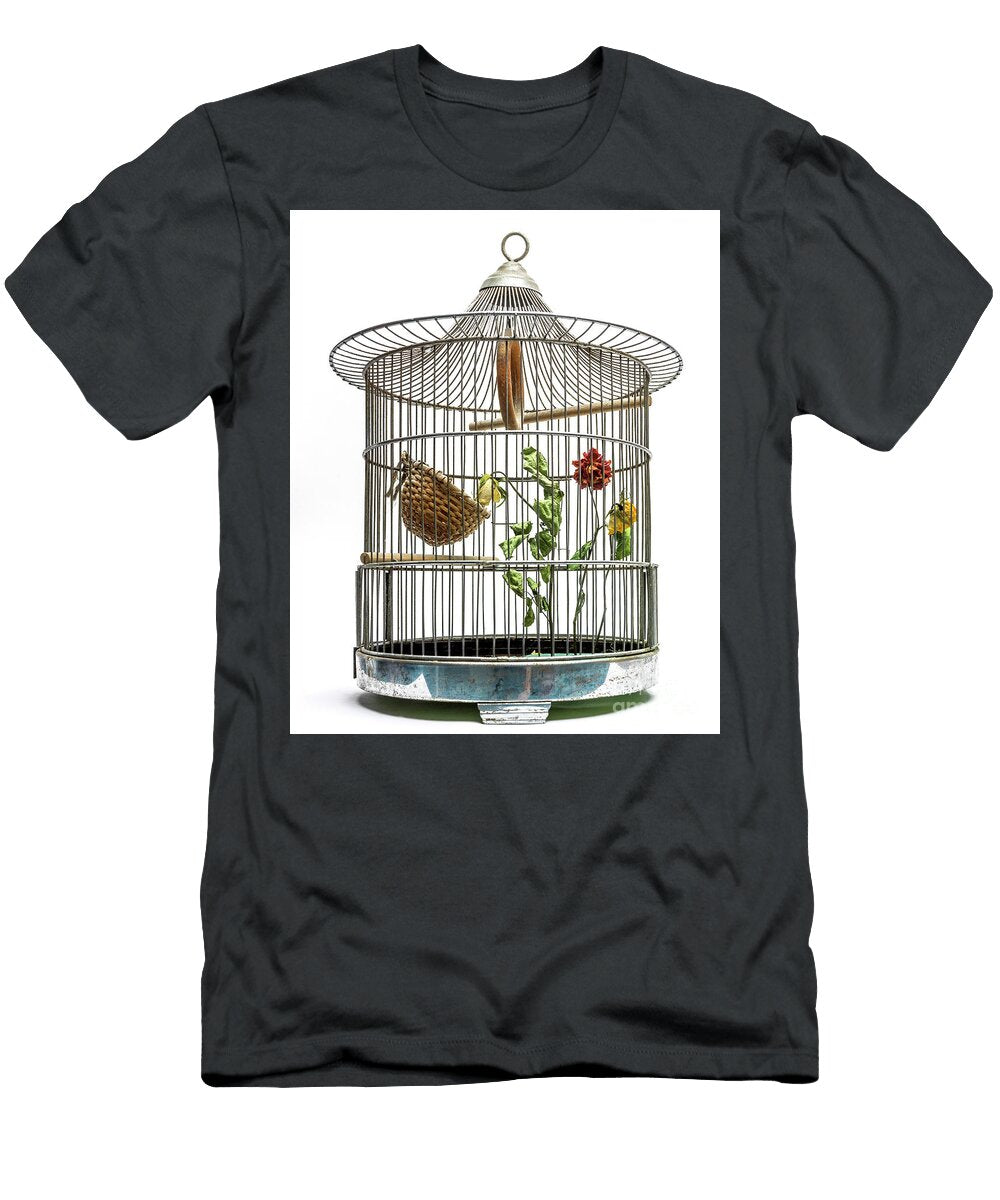 Faded Flower in a Bird Cage Bernard Jaubert T-Shirt