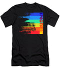 Faded Retro Pop Spectrum Colors Shawn Hempel T-Shirt