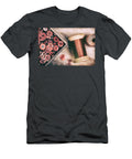 Faded Retro Styled Red Buttons and Thread Jane Rix T-Shirt