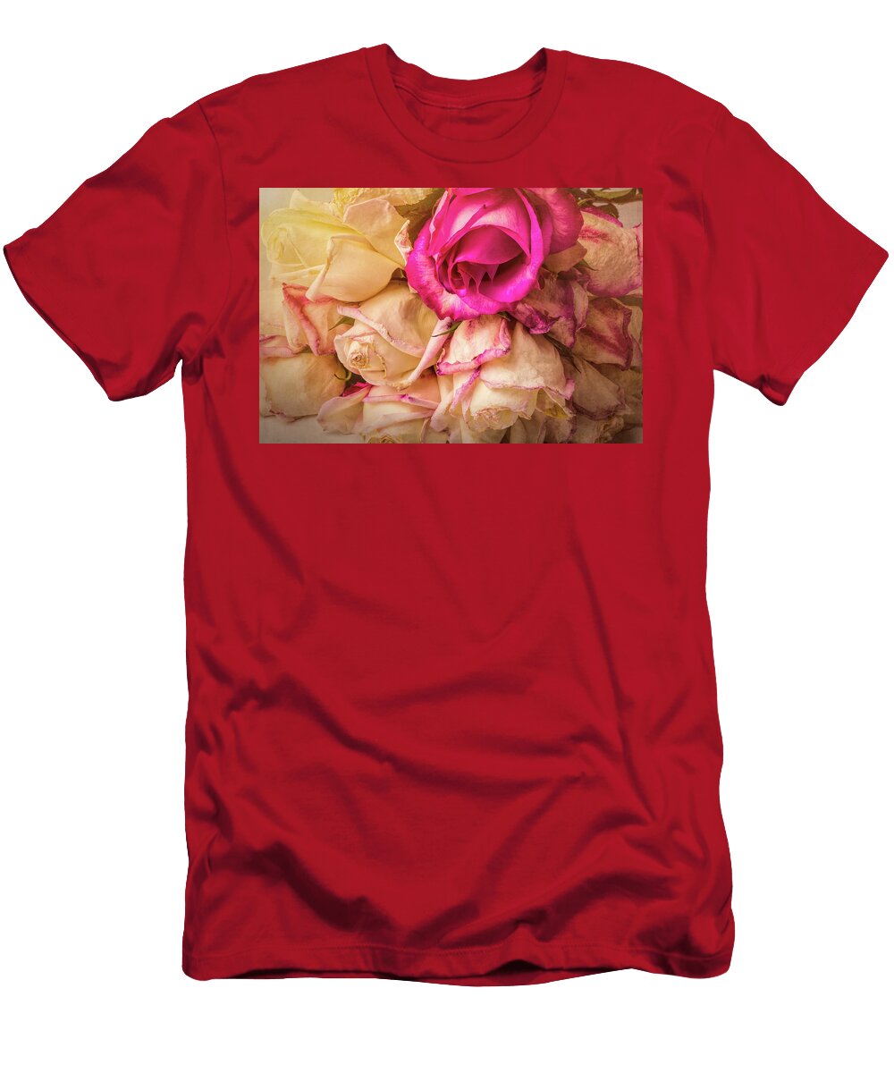 Faded Roses Garry Gay T-Shirt