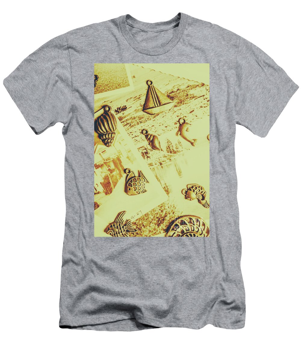 Faded Seaside Scrapbook Jorgo Photography Wall Art Gallery T-Shirt