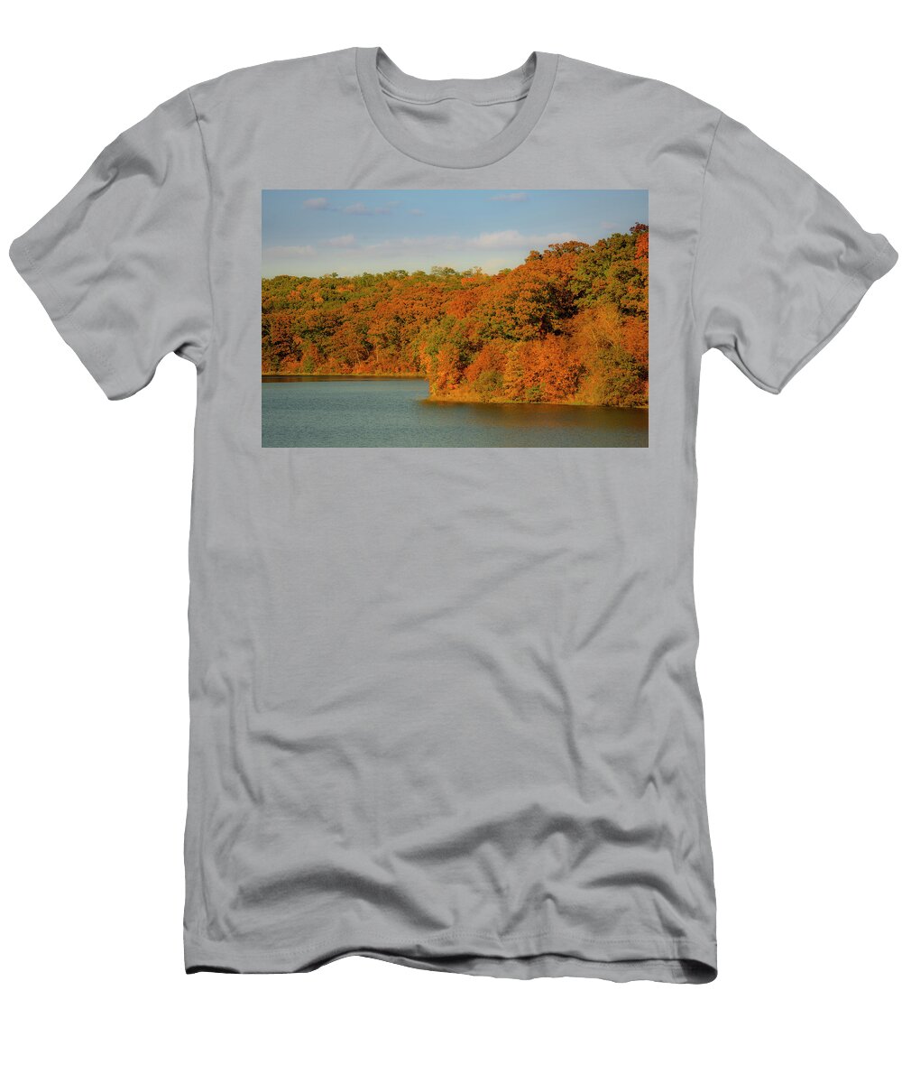 Fall on the Lake Ethan Schisler T-Shirt