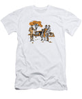 Family Standing Outside Home with Realtor Csa Images T-Shirt