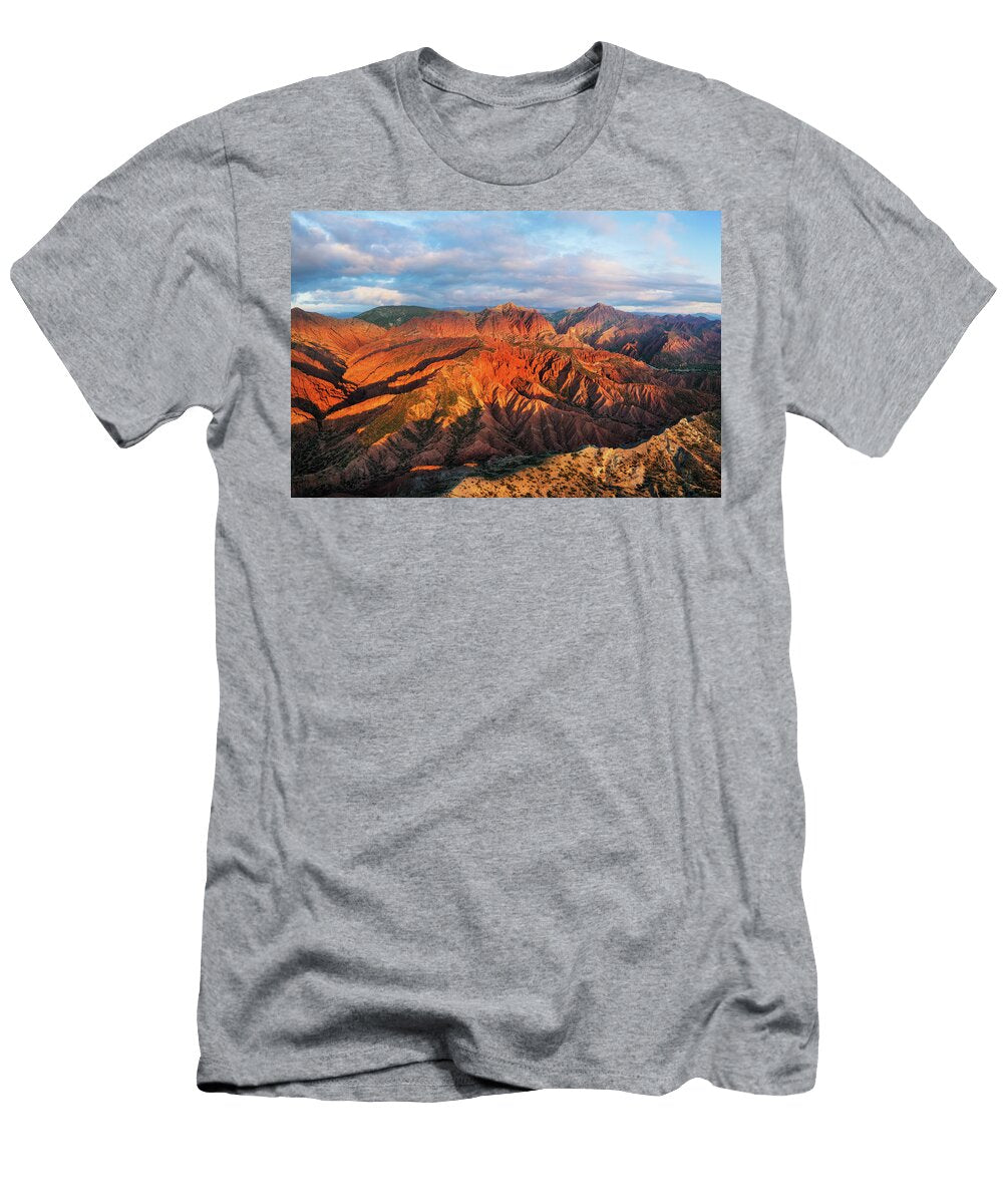 Fantastic Bolivian Sunrise Tupiza Mountains Aerial Alex Mironyuk T-Shirt