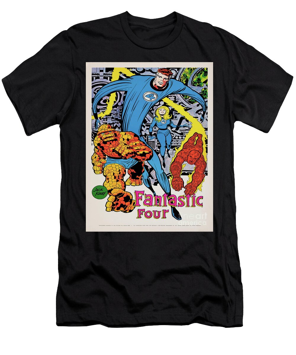 Fantastic Four Marvel Comics 1970 Njf T-Shirt