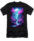 Fantasy Alien Landscape 02 Romantic Night Matthias Hauser T-Shirt
