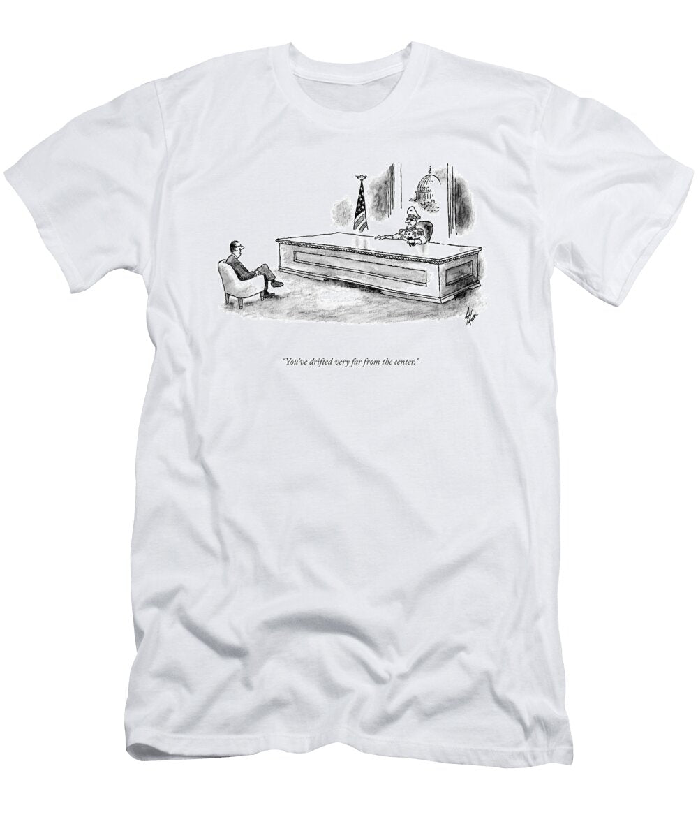Far From the Center Frank Cotham T-Shirt