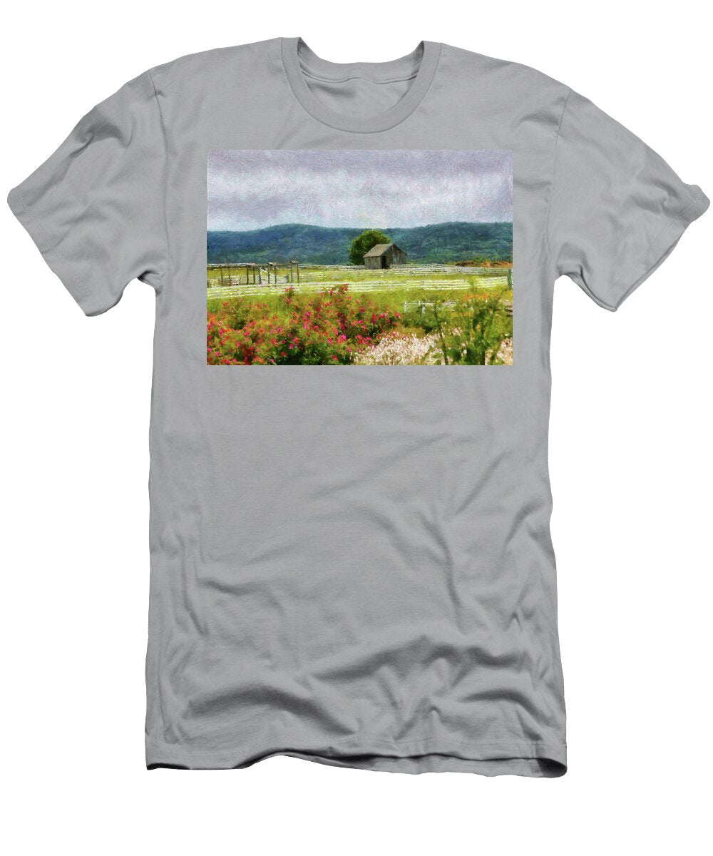 Farm Barn Out in the Country Mike Savad T-Shirt