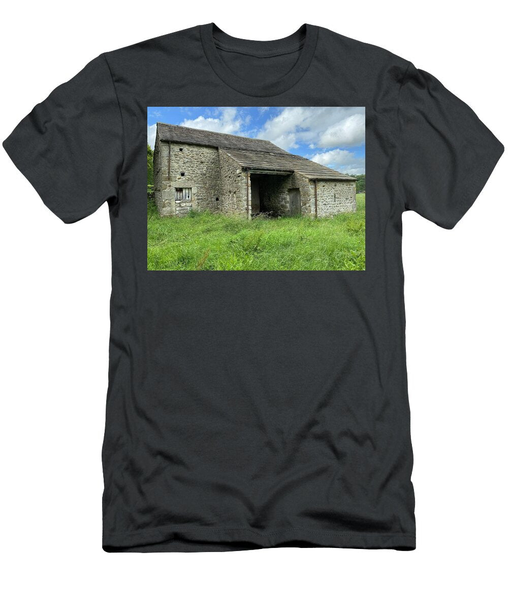 Farm Building in Kirby Malham UK Derek Oldfield T-Shirt