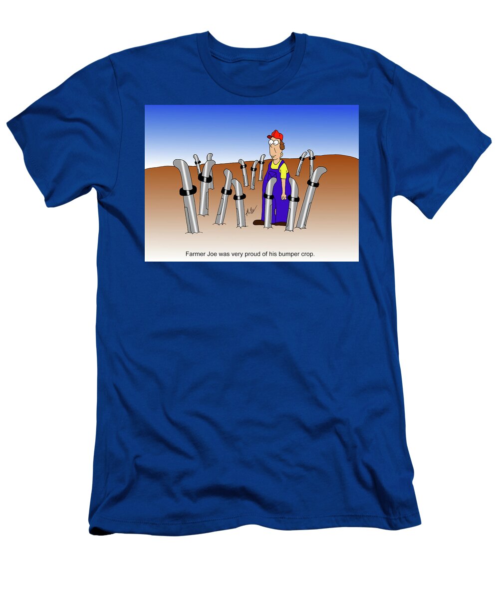 Farmer Joe Was Very Proud of His Bumper Crop Mark Ewer T-Shirt