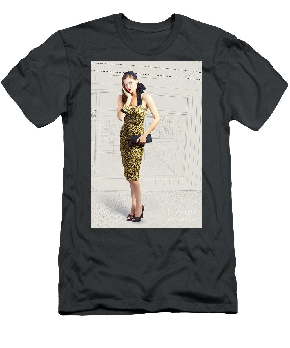 Fashion Photo Illustration Ryan Jorgensen T-Shirt