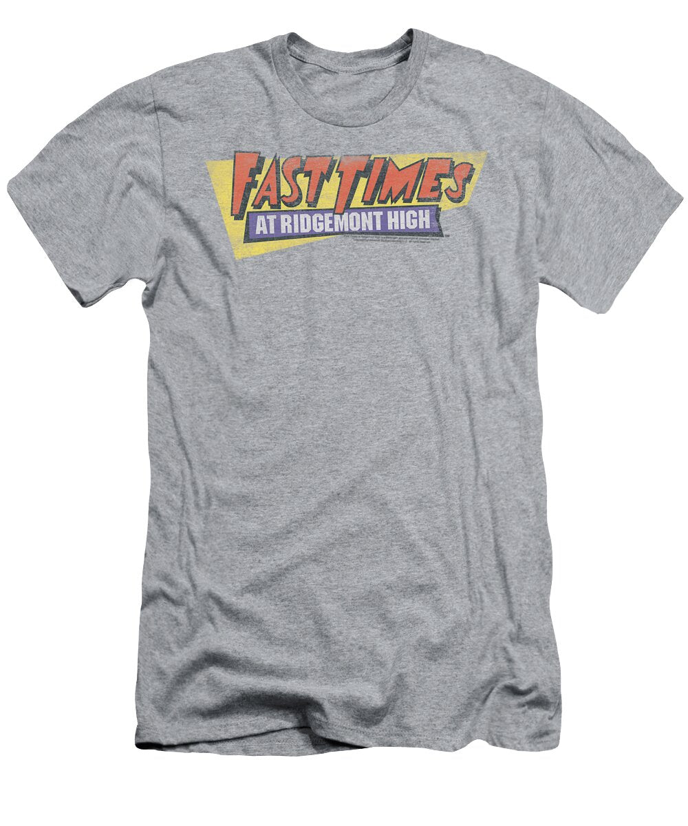 Fast Times Ridgemont High Distressed Logo Brand a T-Shirt